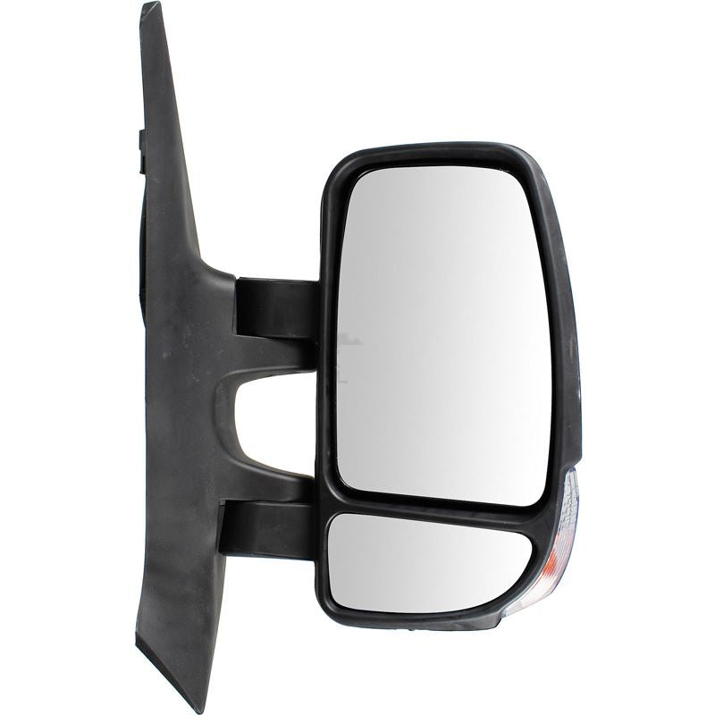 Vauxhall Movano 2010-2016 Manual Black Indicator Wing Door Mirror Drivers Side