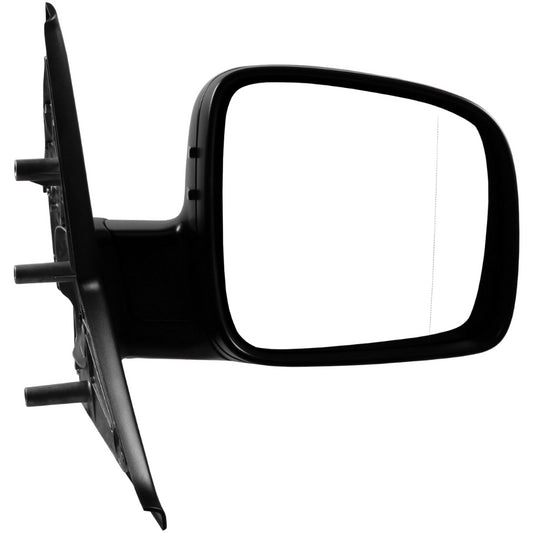 VW Transporter T5 2003-2010 Manual Black Door Wing Mirror Drivers Side Right