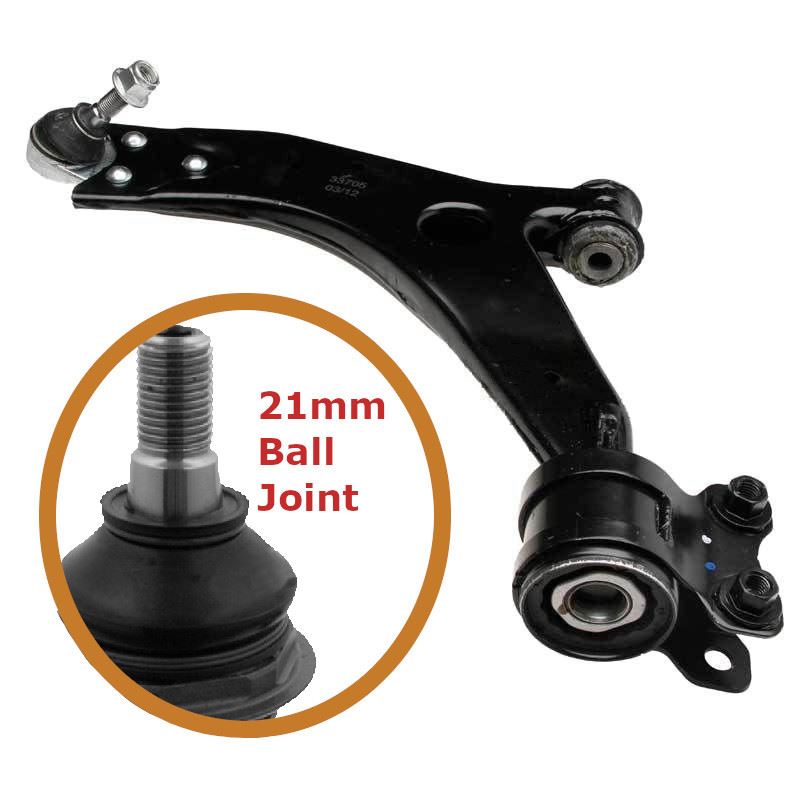 For Ford Focus Mk2 2006-2012 Lower Front Left Wishbone Suspension Arm
