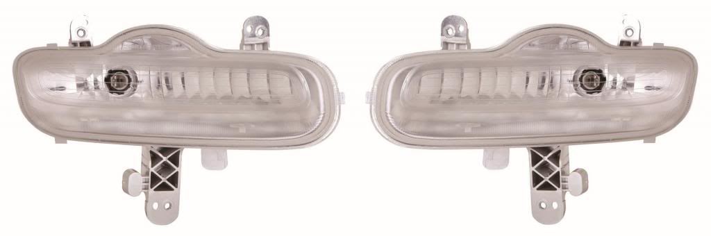 Fiat Panda MK3 3/2012-> Clear Front Side Lamps 1 Pair O/S & N/S
