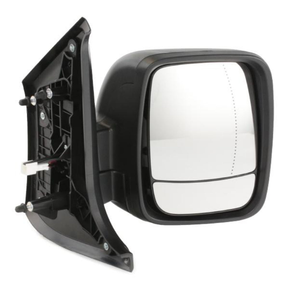 Renault Trafic Business 2014-2020 Electric Wing Door Mirror Black Drivers Side