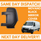 Vauxhall Movano 2010-2020 Wing Mirror Cover Black Left Side
