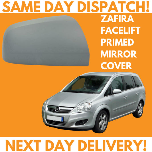 Vauxhall Zafira B MK2 2008-2014 Wing Mirror Cover Primed Right Side