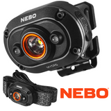 Nebo Mycro Head Torch Headlamp 400 Lumen Rechargeable Work Light