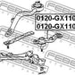 For Lexus IS200 & IS300 1998-2005 Front Lower Ball Joints Arms Pair