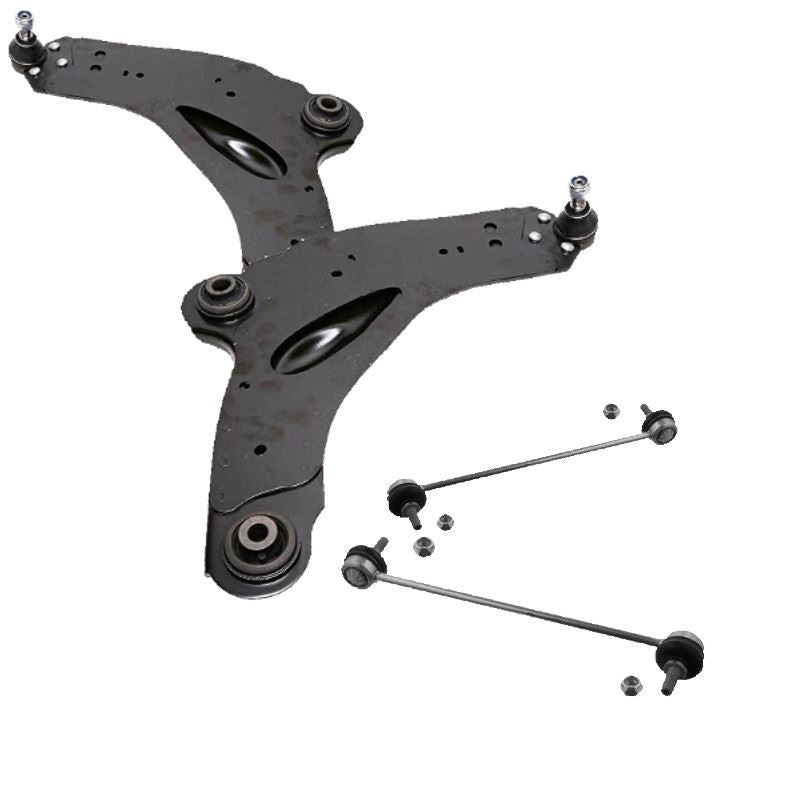 For Vauxhall Vivaro 2001-2006 Lower Front Wishbones Arms and Drop Links Pair