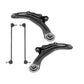 For Renault Megane Mk2 2002-2009 Front Lower Wishbones Arms and Drop Links Pair