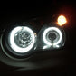 Subaru Impreza 2003-2005 Black Angel Eyes Headlights Pair