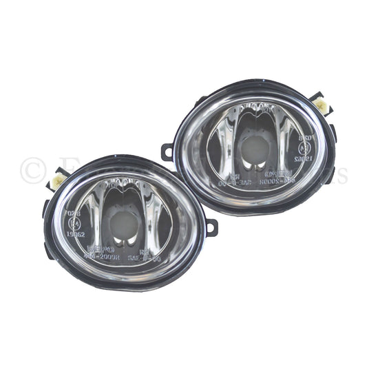 BMW 3 Series (E46) 1998-2003 Front Fog Light Lamps 1 Pair O/S & N/S