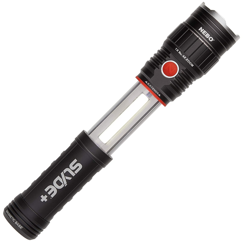 Work Torch LED COB Nebo Slyde King Flash Light Rechargeable 2 Year Warranty