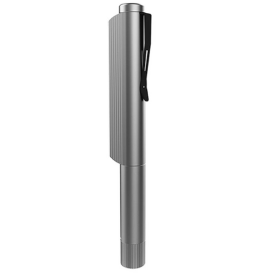 Nebo Lil Larry Silver Magnetic Work Torch Roadside Emergency White LED COB