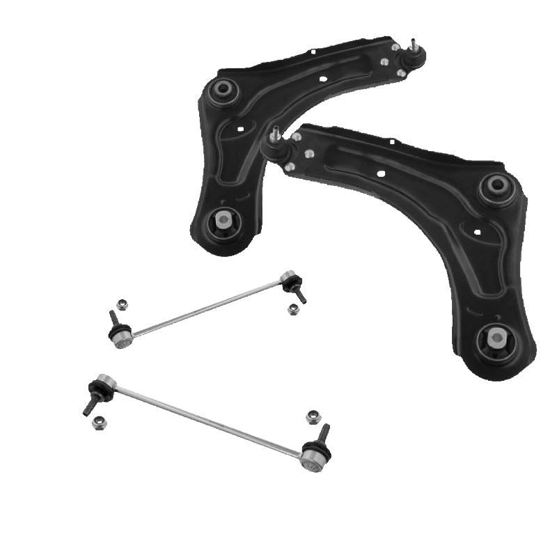 For Renault Grand Scenic Mk3 2009-2016 Front Lower Wishbones Arms Drop Links Pair