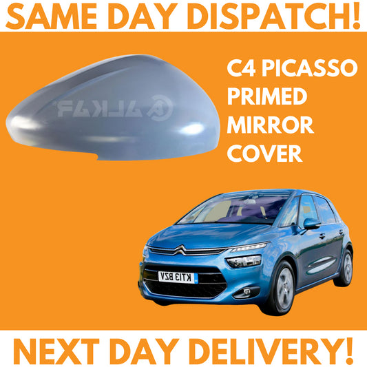 Citroen C4 Picasso Inc Grand 2013-2018 Wing Mirror Cover Primed Right Side