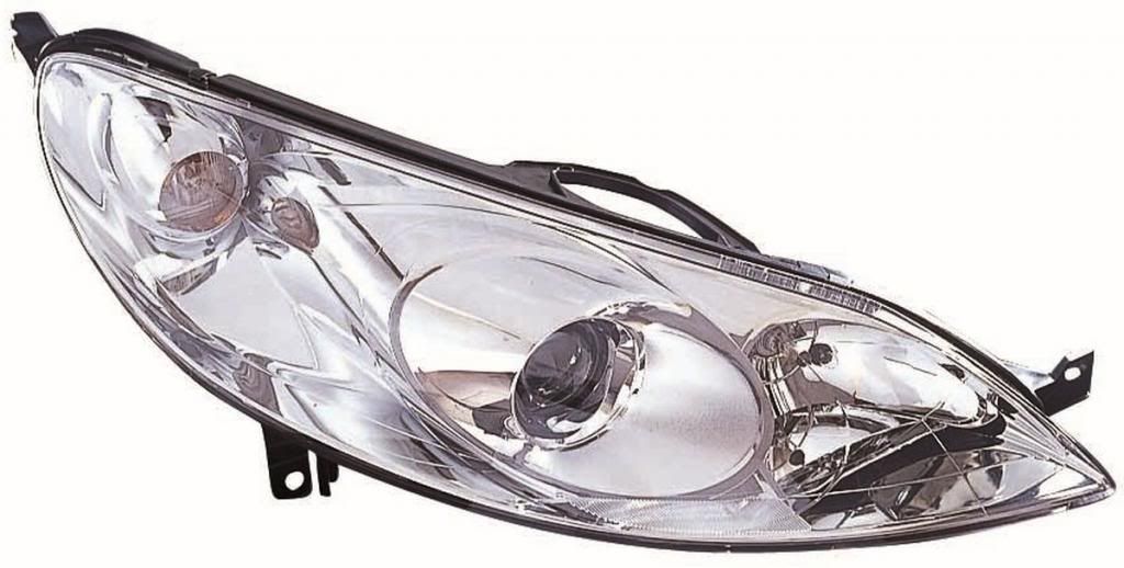Peugeot 407 Estate 2004-2011 Headlight Headlamp Drivers Side O/S