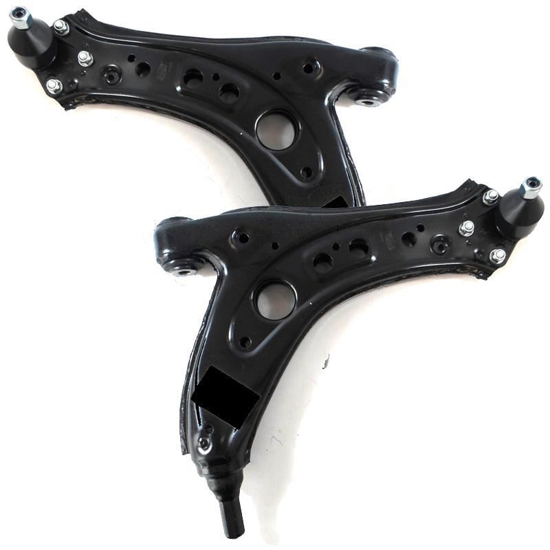 For VW Polo Mk5 9N 2002-2010 Lower Front Wishbones Suspension Arms Pair