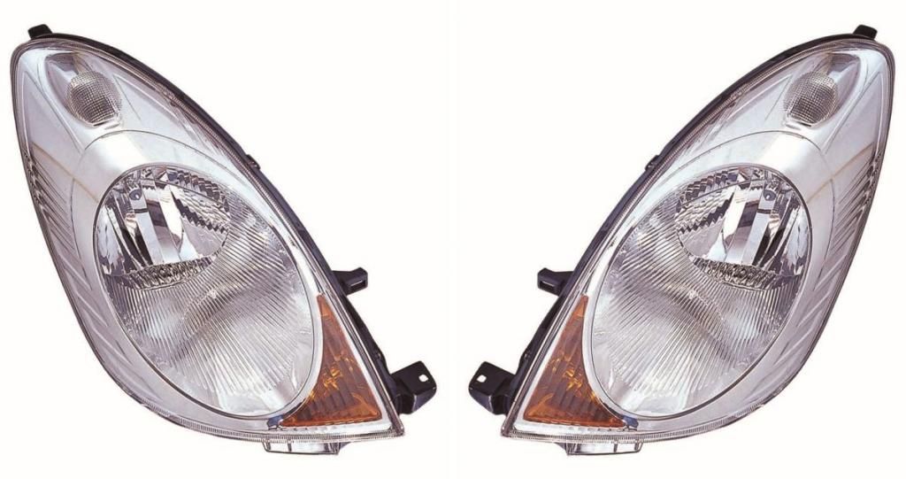Nissan Note 2006-2009 Headlights Headlamps 1 Pair O/S & N/S