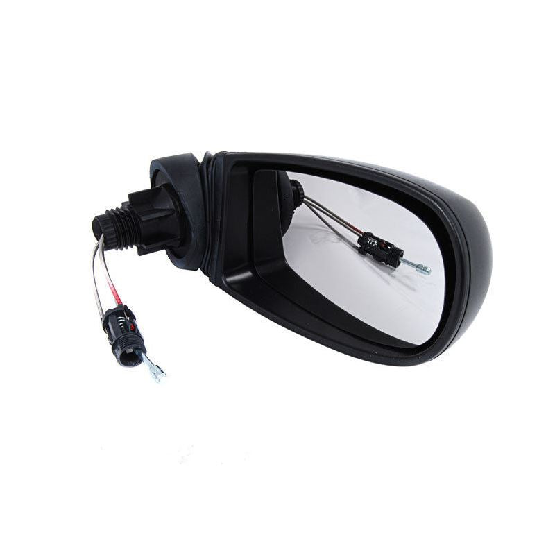 Fiat Punto Mk2 1999-2006 Cable Adjust Wing Door Mirror Black Cover Drivers Side