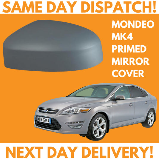 Ford Mondeo MK4 2007-2015 Wing Mirror Cover Primed Left Side