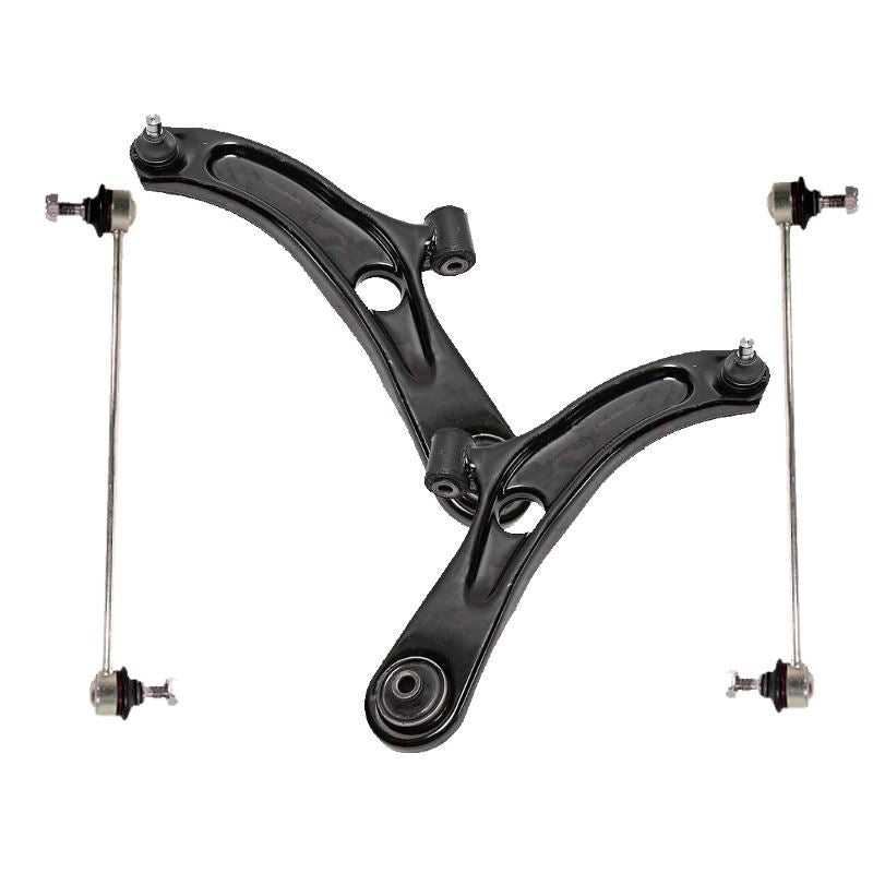 For Suzuki Swift 2005-2010 Front Lower Wishbones Arms and Drop Links Pair
