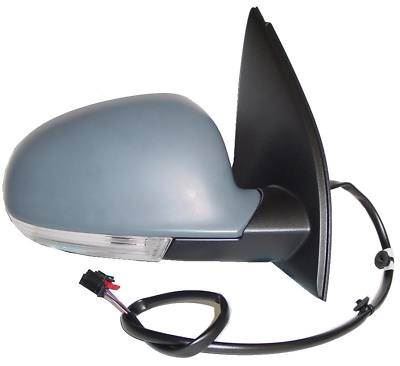VW Golf Mk5 2003-2009 Electric Wing Door Mirror Primed Cover Drivers Side