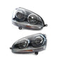 VW Golf MK5 R32 Style Headlights 2003-2009 Xenon Look Projector Headlamps Pair