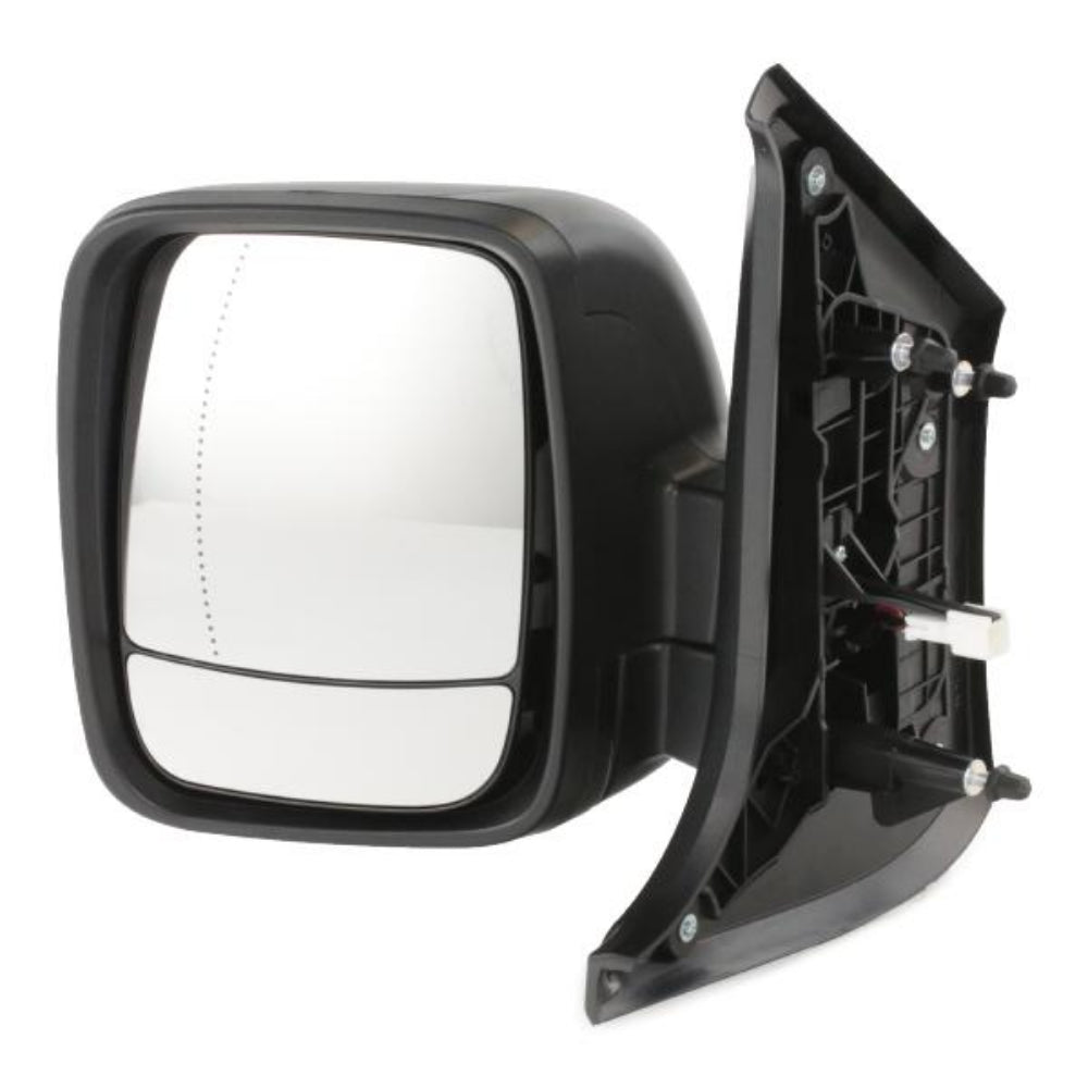 Renault Trafic Business 2014-2020 Electric Wing Door Mirror Black Passenger Side