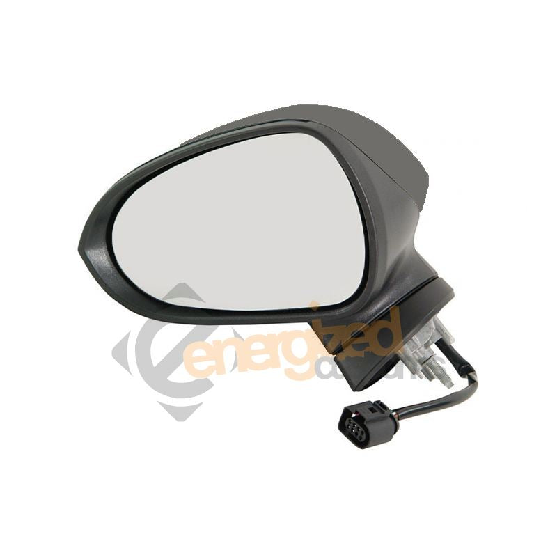 Seat Leon 4/2009-6/2013 Electric Wing Door Mirror Paintable Cover Passenger Side