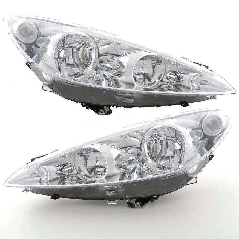 Peugeot RCZ 2010-> Headlights Headlamps 1 Pair O/S & N/S