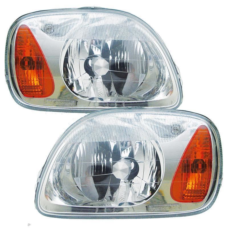 Nissan Micra MK2 2000-2003 Headlights Headlamps 1 Pair O/S & N/S