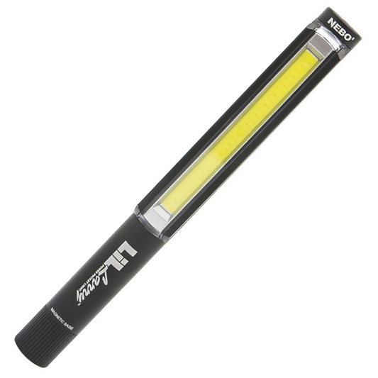 Nebo Lil Larry Black Magnetic Work Torch Roadside Emergency White LED COB
