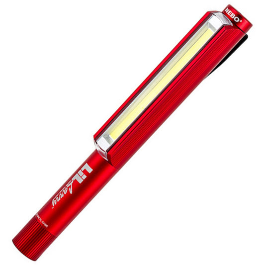 Nebo Lil Larry Red Magnetic Work Torch Roadside Emergency White LED COB