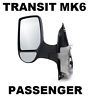 Ford Transit Mk6 2000-2006 Electric Short Arm Wing Door Mirror Passenger Side