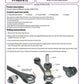 For Seat Leon MK3 5F 2013- Multi Link PowerFlex Black Rear Tie Bar Inner Bush